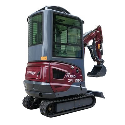 TYPHON TERROR XVII PRO Prestige Edition 4000 lb Enclosed Mini Excavator with Kubota Power & Advanced Hydraulics from American Loader — image 18