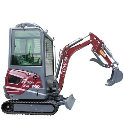 TYPHON TERROR XVII PRO Prestige Edition 4000 lb Enclosed Mini Excavator with Kubota Power & Advanced Hydraulics from American Loader — image 2