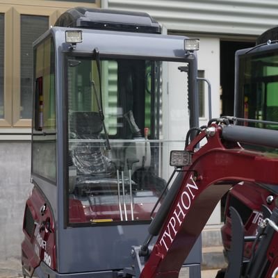 TYPHON TERROR XVII PRO Prestige Edition 4000 lb Enclosed Mini Excavator with Kubota Power & Advanced Hydraulics from American Loader — image 22