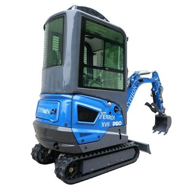 TYPHON TERROR XVII PRO Prestige Edition – Enclosed Mini Excavator with AC, Heater & Ergonomic Comfort from American Loader — image 18