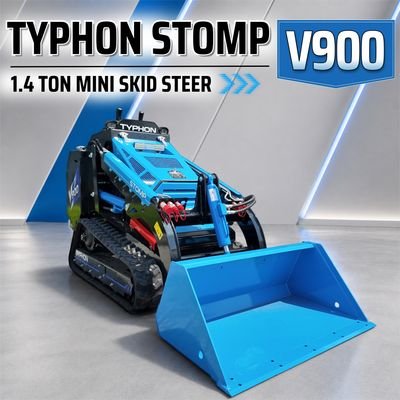 Brand New TYPHON STOMP V900 Mini Track Loader Kubota D1105 25HP Diesel Stand-On Skid Steer EPA / EU Stage V from American Loader — image 10