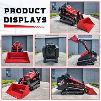 Brand New TYPHON STOMP V900 1.4 Ton Mini Track Loader Featuring Dual Auxiliary Hydraulics & Kubota D1105 25HP USA Engine from American Loader — image 11