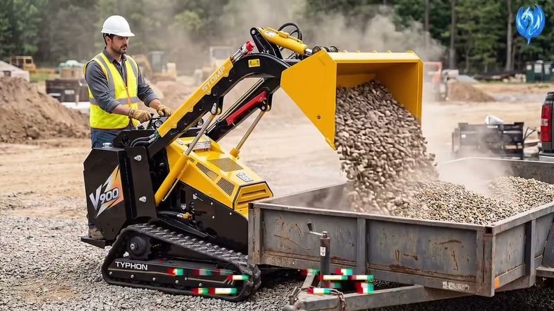 Brand New TYPHON STOMP V900 1.4-Ton Compact Track Loader with 25HP Kubota Diesel Engine 1,102 lb Max Load from American Loader — image 41