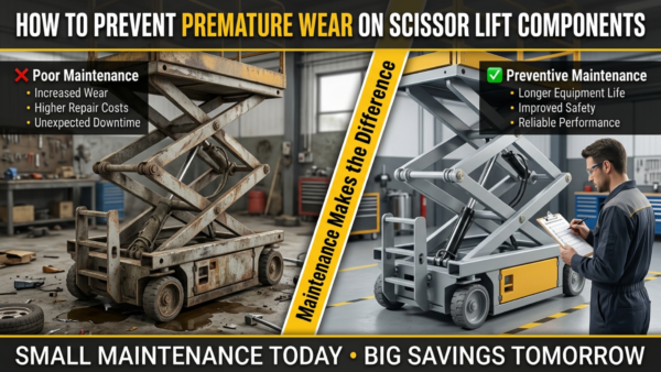 How to Prevent Premature Wear on Scissor Lift Components