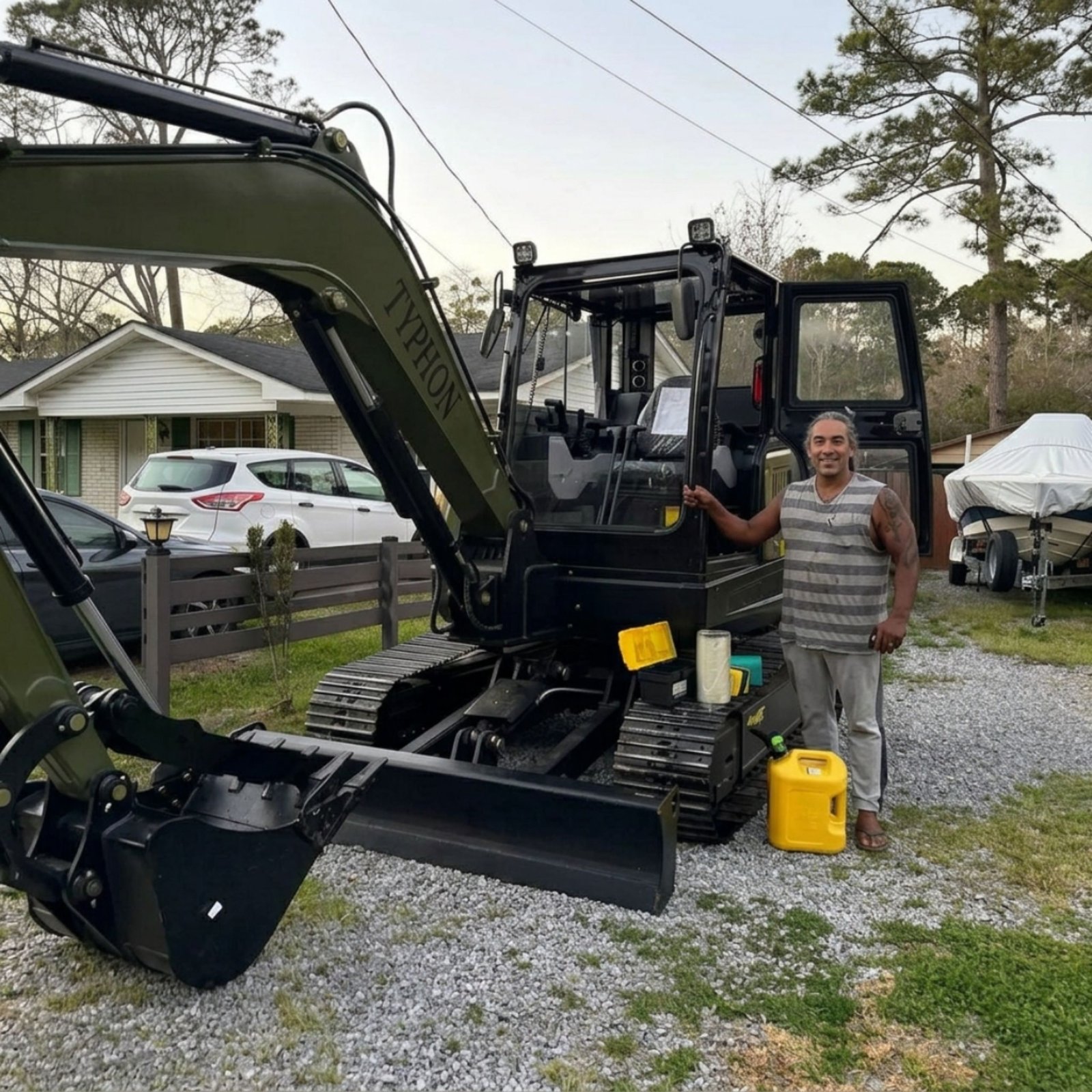 Heavy Duty Excavator Delivery