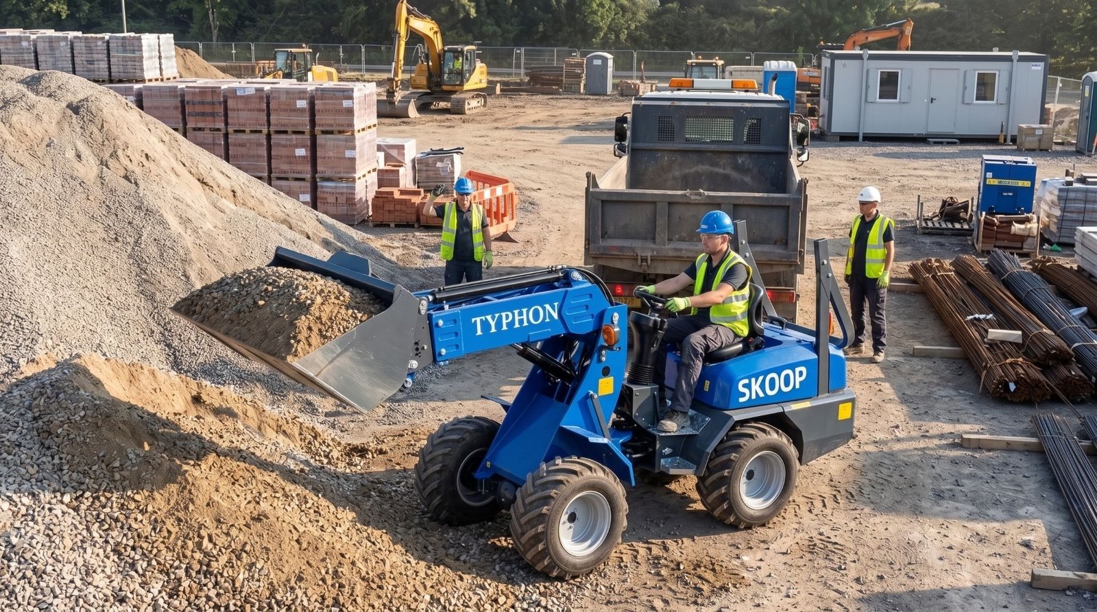 How Wheel Loaders Improve Construction Efficiency and Material Handling
