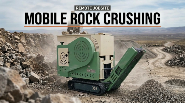 How Mobile Crushing Equipment Supports Remote Jobsites